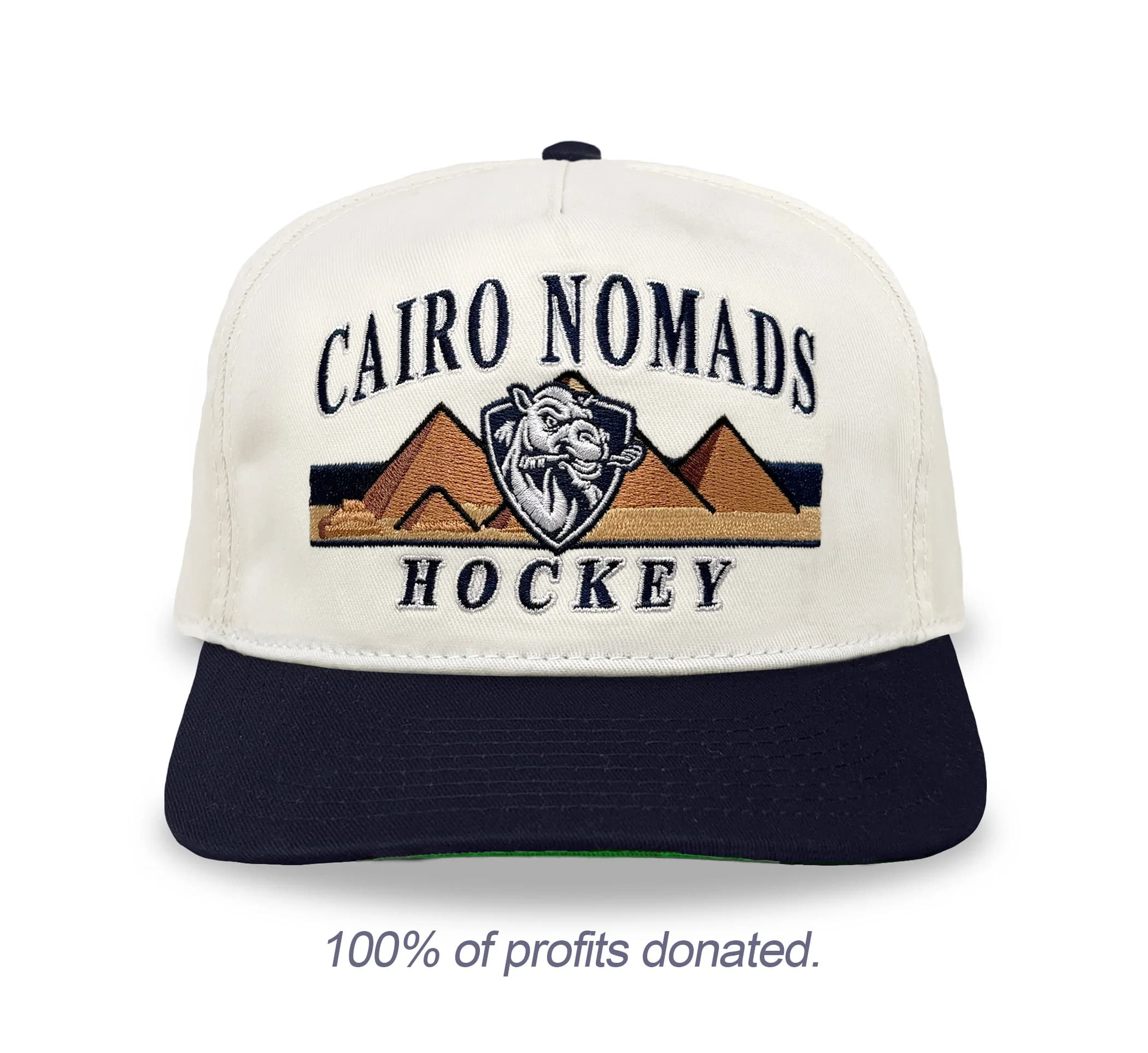 Cairo Nomads Hockey Snapback: Blue